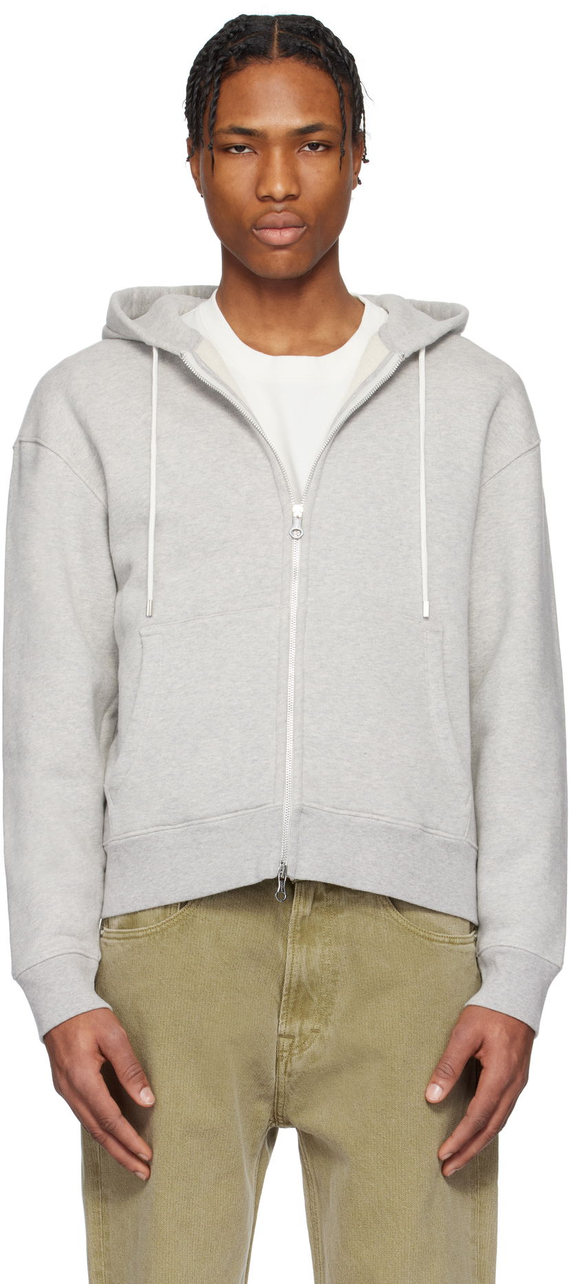 Світшоти OUR LEGACY Our Legacy Rascal Zip-Up Hoodie Сірий | M2256RG