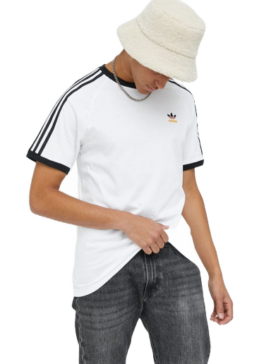 Футболка adidas Originals 3-Stripes Tee білий | HK7420