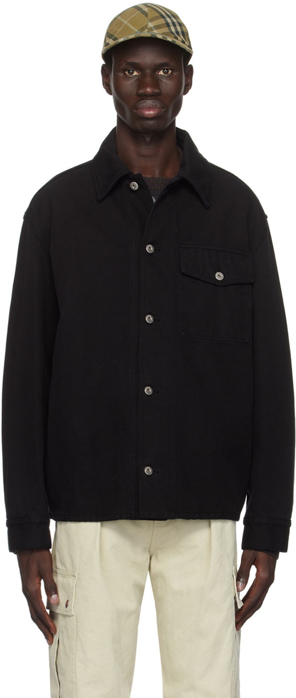 Куртка Burberry Burberry EKD Cotton Jacket чорний | 8095496