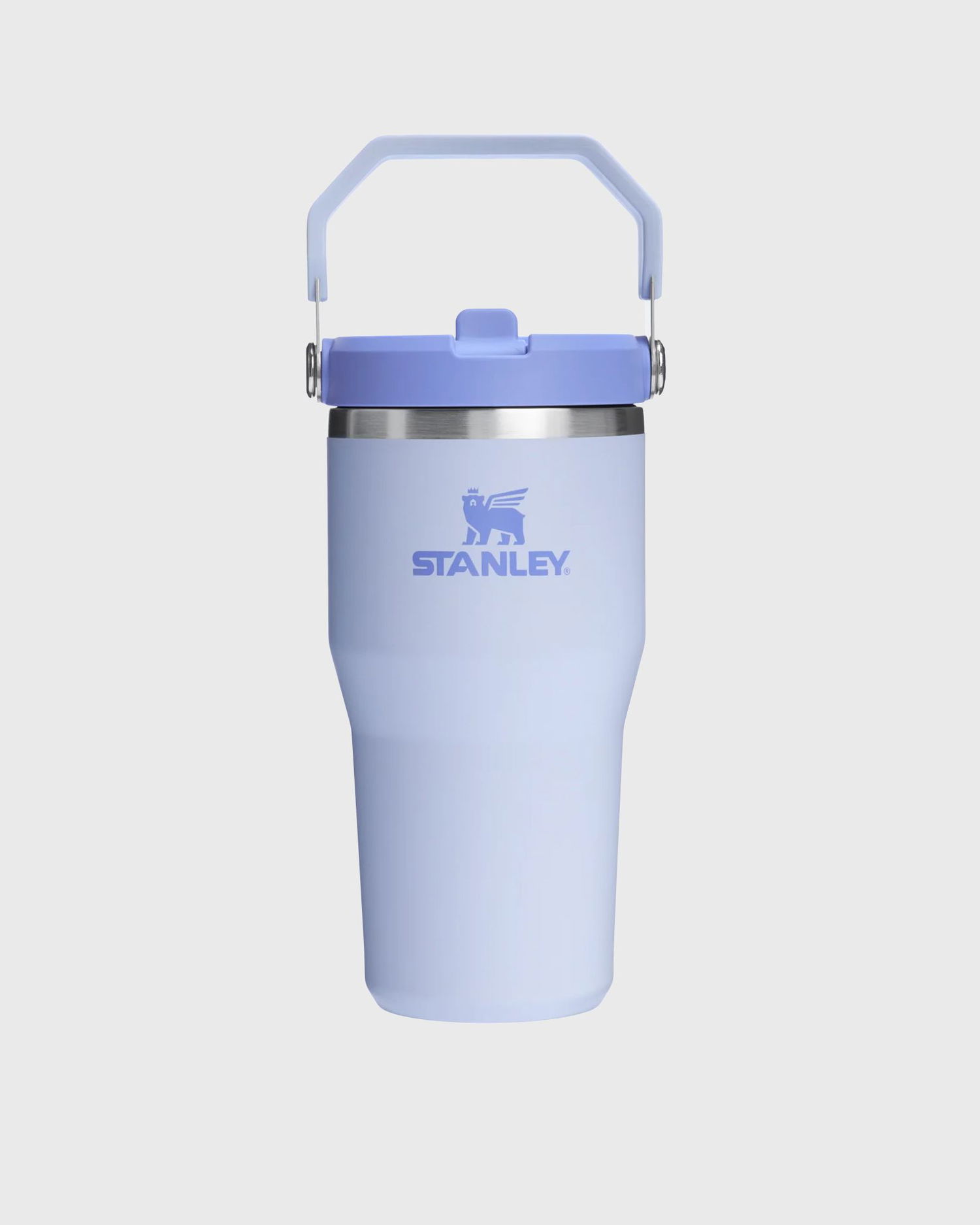 Пляшка для пиття Stanley IceFlow Flip Straw 2.0 Tumbler with Handle Фіолетовий | 10-13425-045, 1