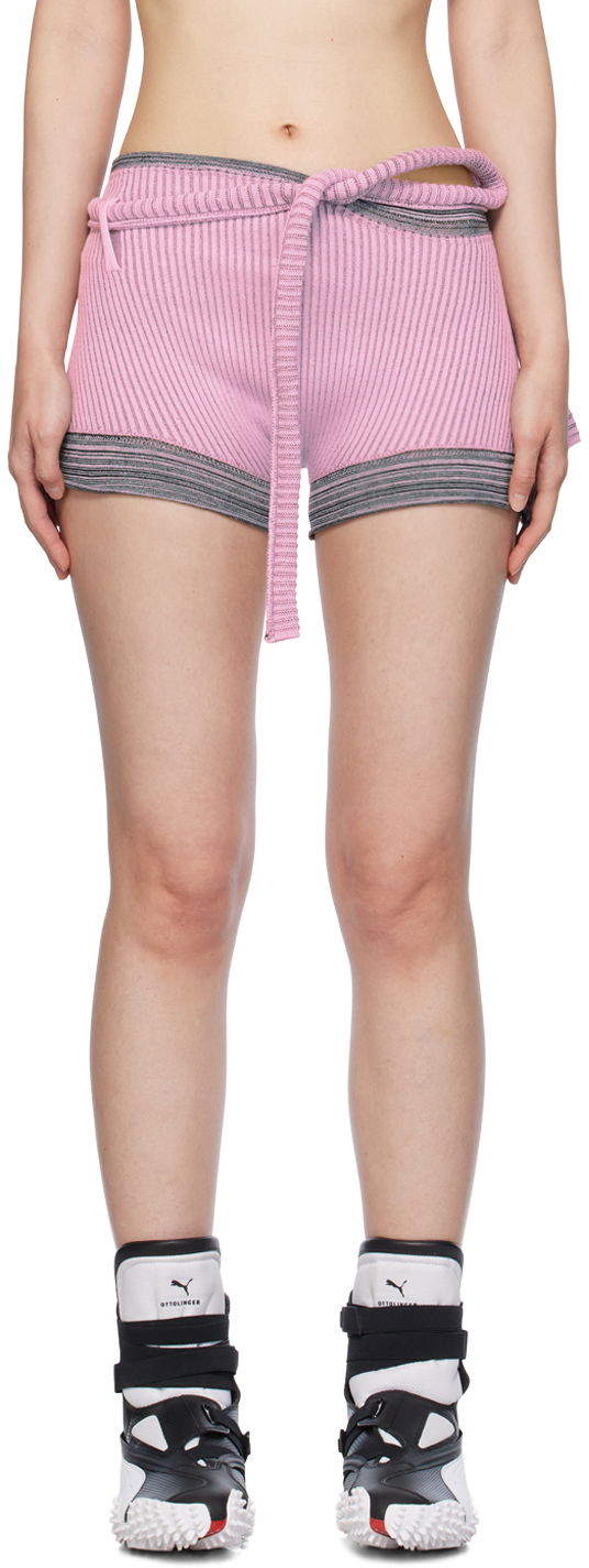 Шорти Ottolinger Ottolinger Knit Shorts Рожевий | 708501