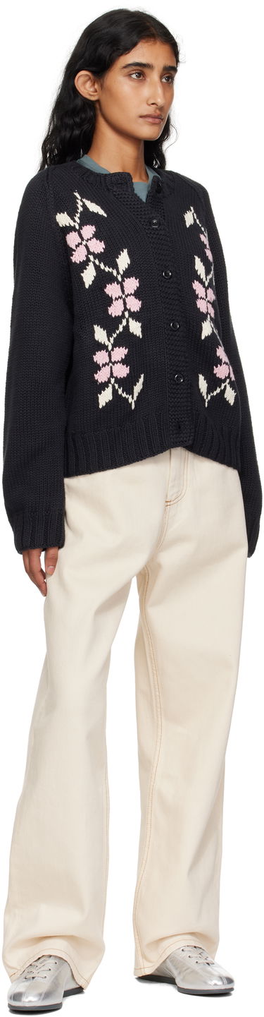 Cветр YMC YMC Atomic Knit Cardigan чорний | Q8YME, 3