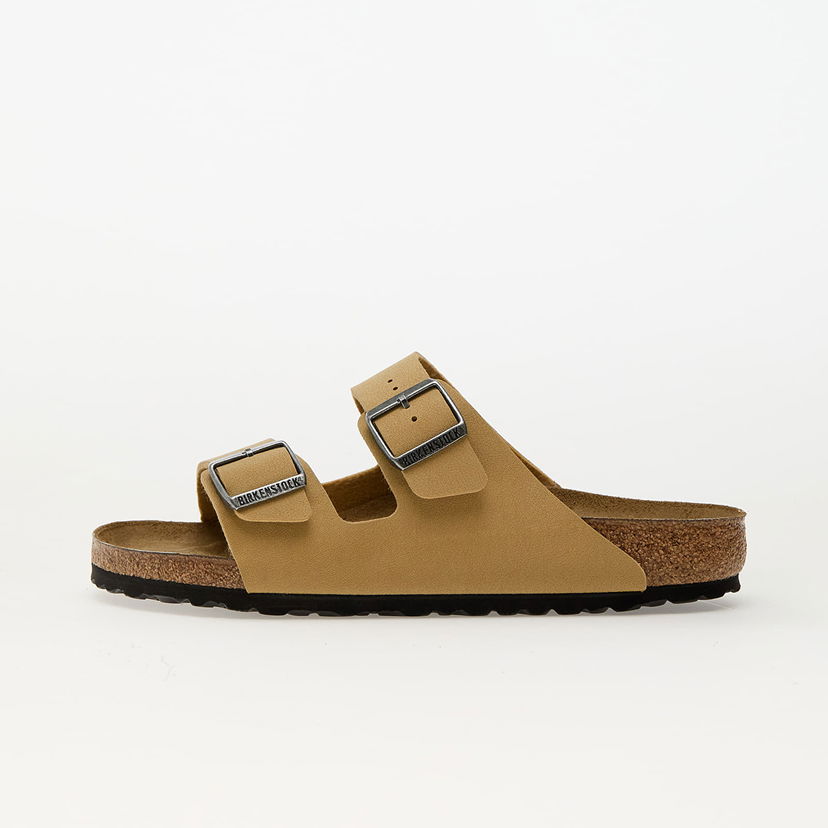 Кросівки та взуття Birkenstock Birkenstock Arizona Birko-Flor Birkibuc Sandals бежевий | 1029170