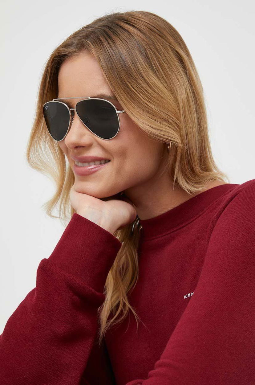 Світшоти Ray-Ban Ray-Ban AVIATOR REVERSE Sunglasses Бордовий | 0RBR0101S