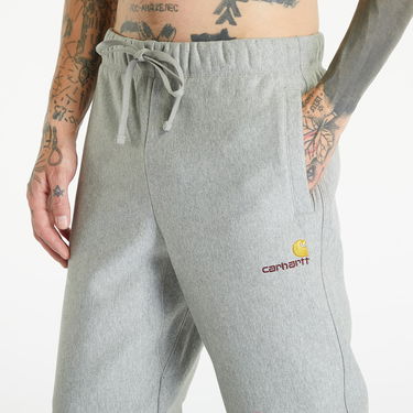 Спортивні штани Carhartt WIP American Script Jogging Сірий | I027042.V6XX, 4