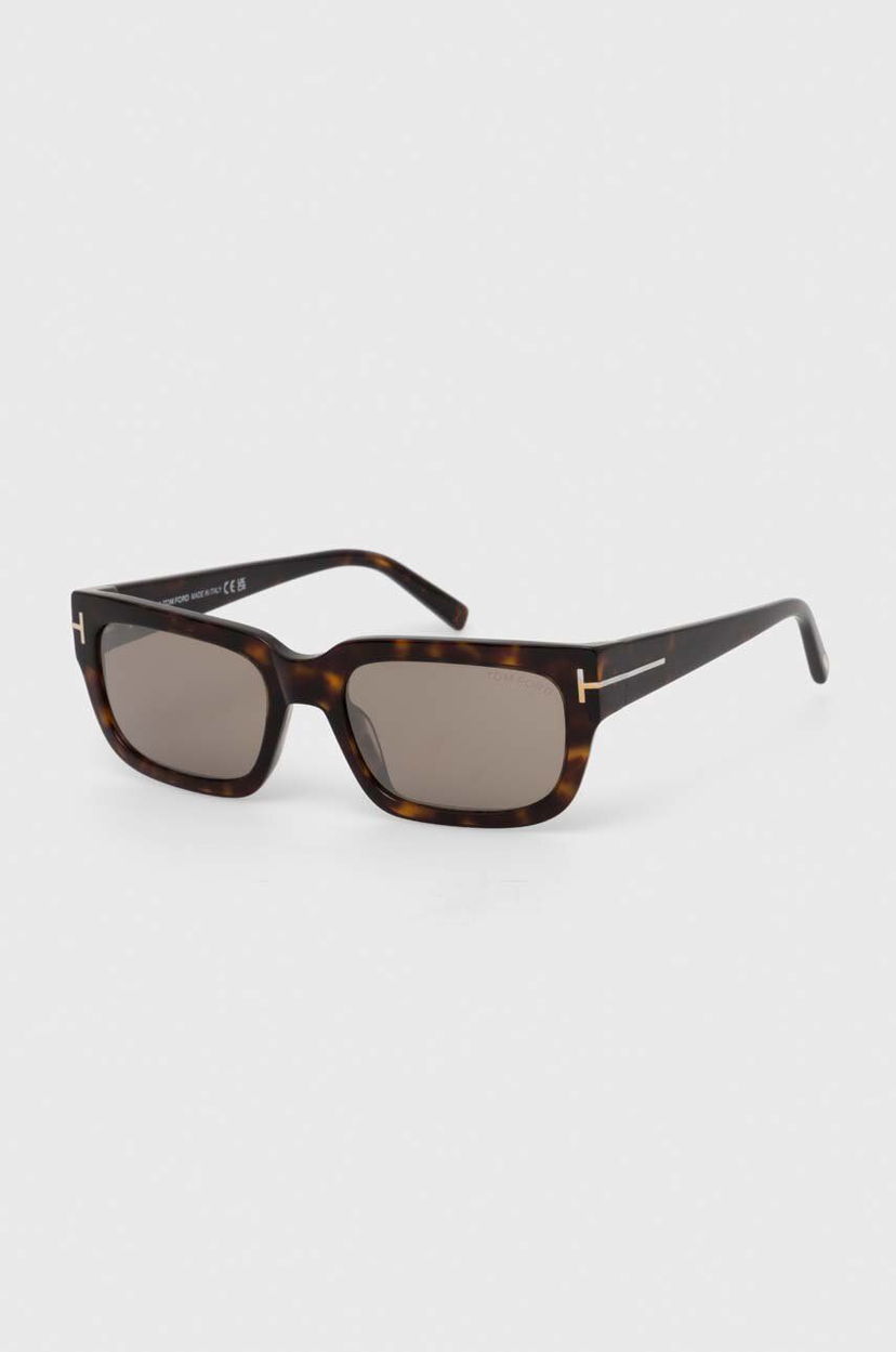 Сонцезахисні окуляри Tom Ford Tom Ford FT1075_5452L Sunglasses Коричневий | FT1075.5452L