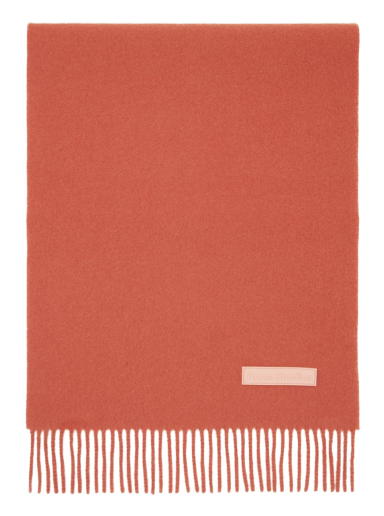 Шарф Acne Studios Wool Fringe Scarf Рожевий | CA0215-