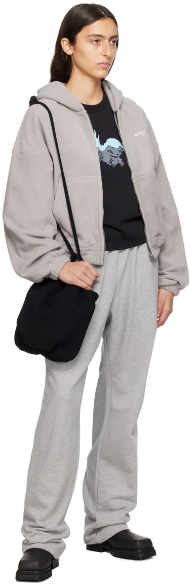 Сумка We11done We11done Mini Touch Knit Shoulder Bag чорний | WD-AB3-23-481-U-BK, 3