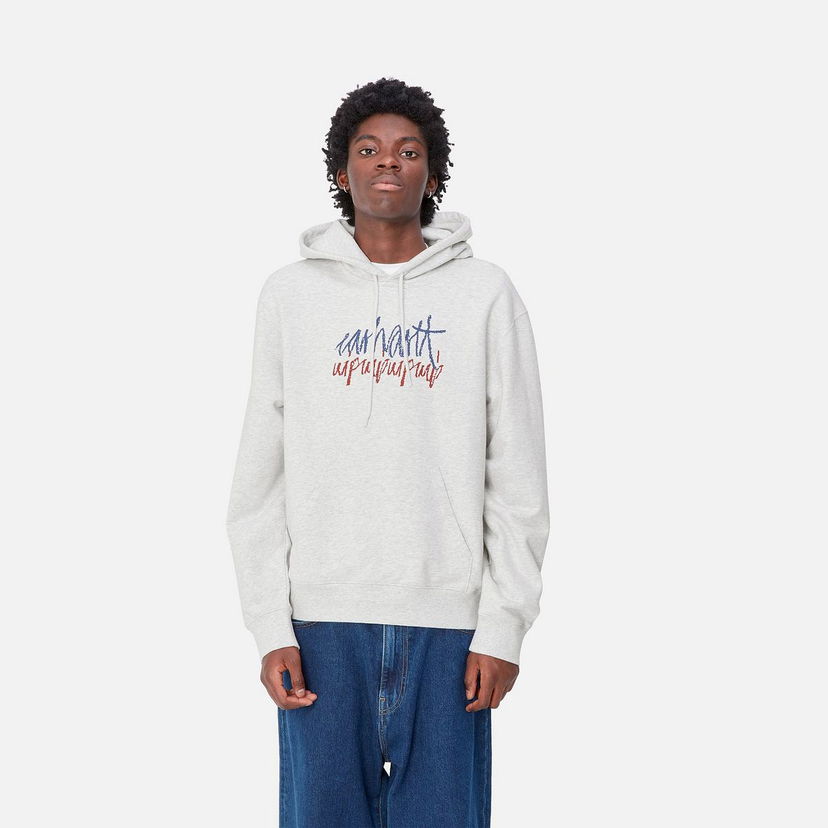 Світшоти Carhartt WIP Hooded Sweatshirt Stereo Сірий | I033624_9