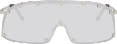 Сонцезахисні окуляри Rick Owens Rick Owens Hollywood Shielding Sunglasses Металік | RG0000001 GSILV, 0