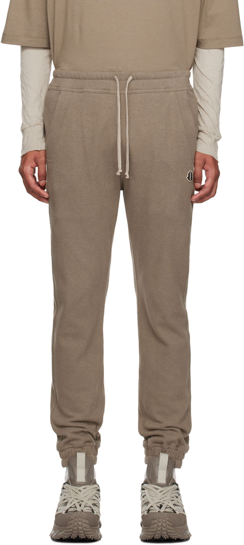 Спортивні штани Rick Owens Jogger Sweatpants Сірий | MU02D8H01 M4435