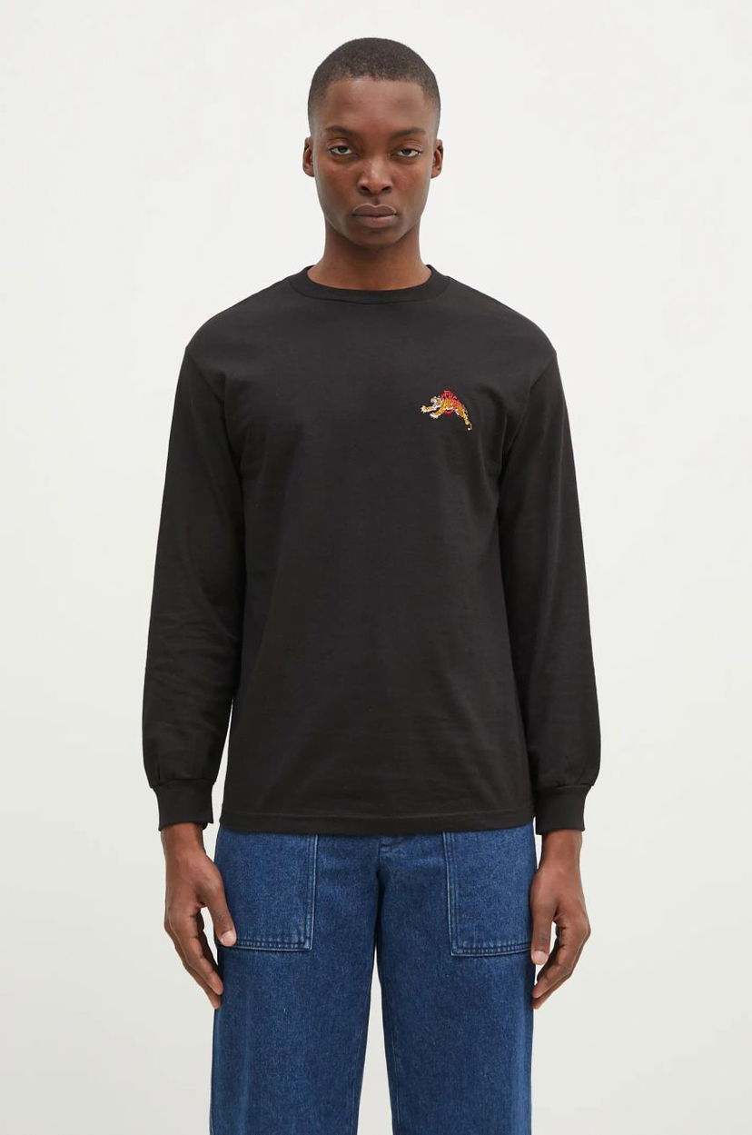 Футболка WACKO MARIA Tim Lehi Black Long Sleeve T-Shirt чорний | 24FW.WMT.LT01