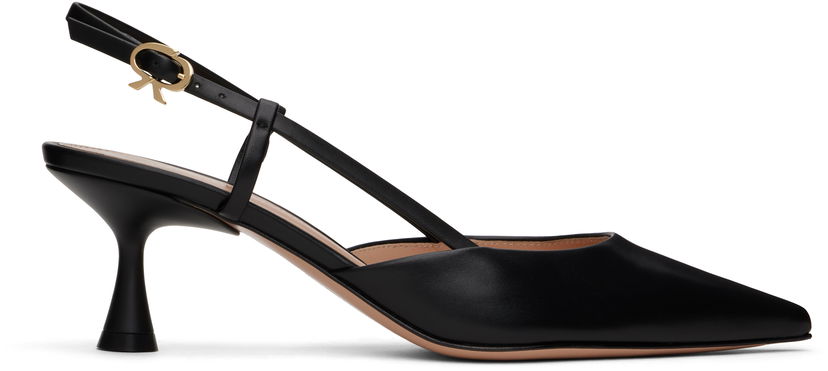 Кросівки та взуття Gianvito Rossi Ascent Pumps чорний | G95332-55LAC-VIT