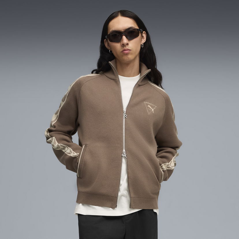 Світшоти Puma REPRESENT T7 Jacket Коричневий | 632543_96