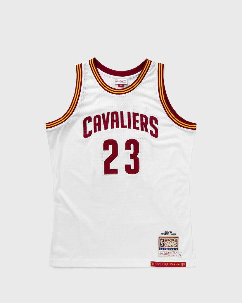 Джерсі Mitchell & Ness NBA AUTHENTIC JERSEY CLEVELAND CAVALIERS WHITE 2015 LEBRON JAMES #23 білий | JY8692-CCAWHIT
