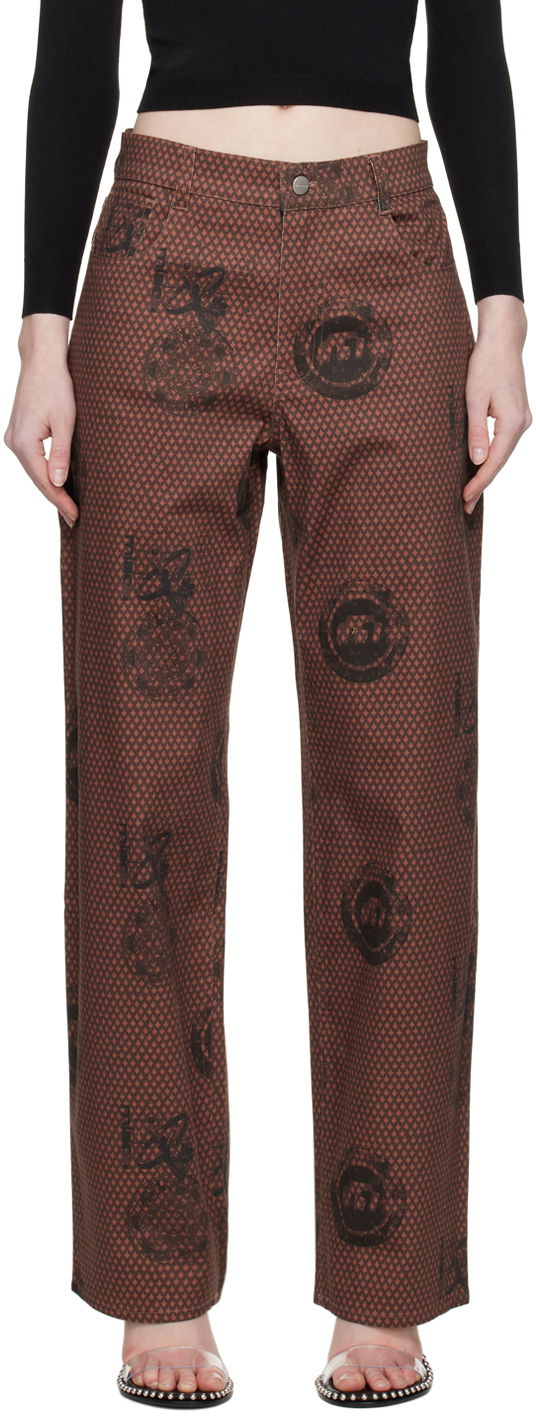 Джинси Miaou Miaou Fargo Trousers Коричневий | 1007SCATL