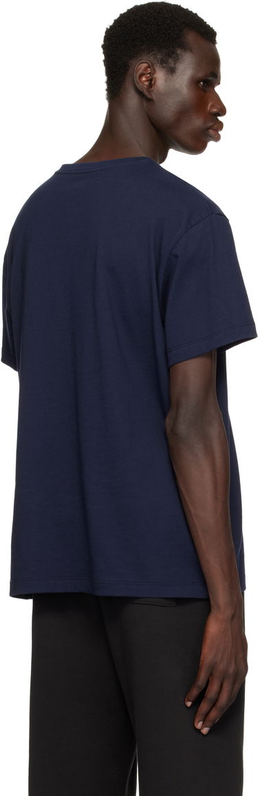 Футболка SKIMS SKIMS Cotton Classic T-Shirt темно-синій | TP-TSH-5701M-NAVY, 2