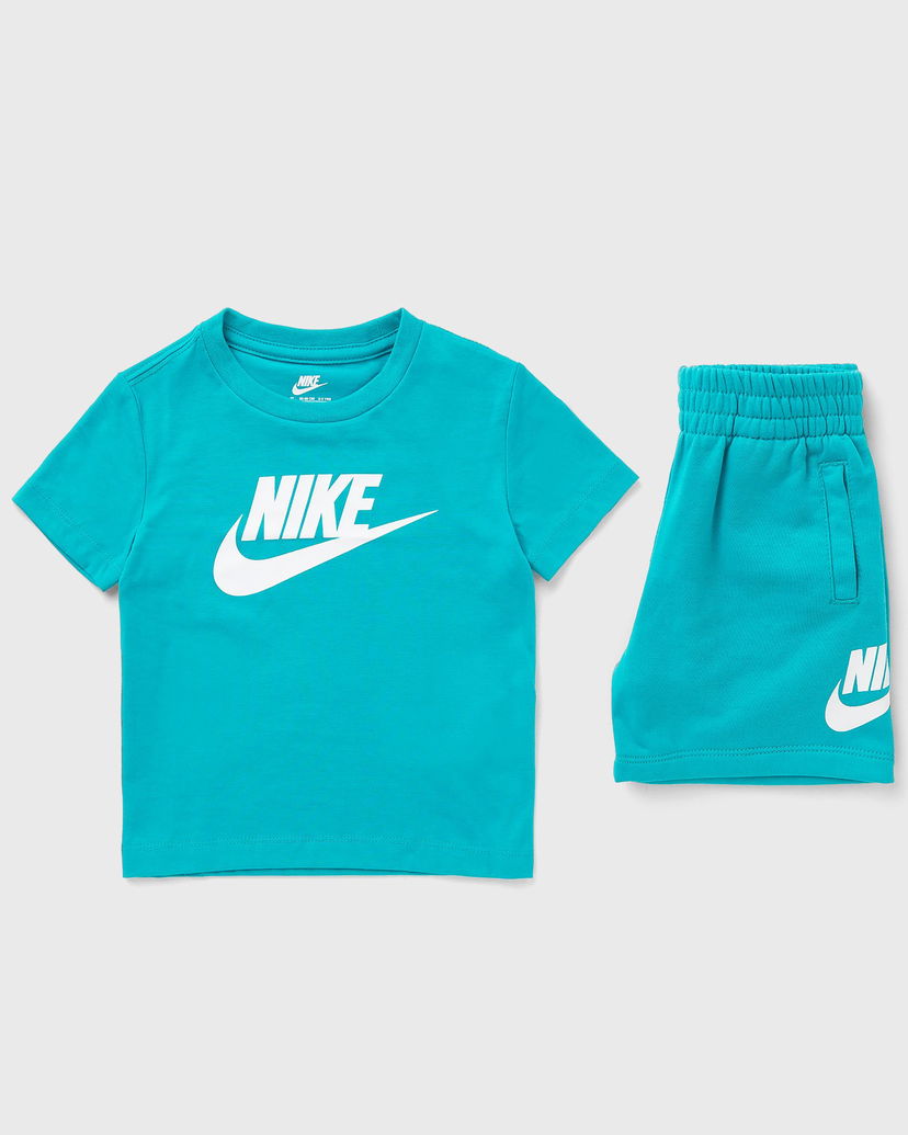 Спортивний костюм Nike Toddler T-Shirt and Shorts Set Бірюзовий | 86L596-BA2