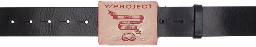 Ремені Y/PROJECT Paris' Best Belt чорний | 621BE005