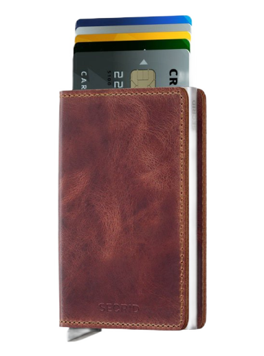Гаманець Secrid Slimwallet Vintage Коричневий | SV-BROWN