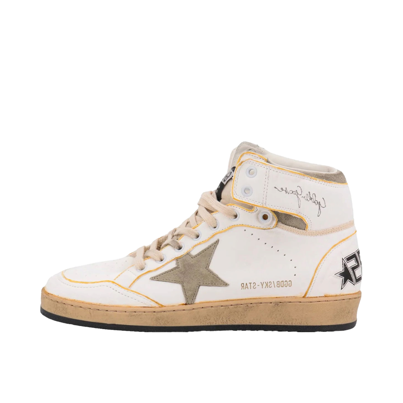 Кросівки та взуття Golden Goose Skystar White Taupe білий | GMF00230-F004089-10961