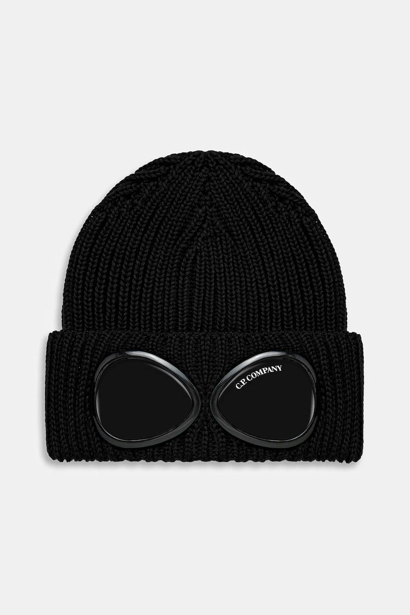Шапка C.P. Company C.P. Company Goggle Beanie чорний | RFCMAC742A005509A