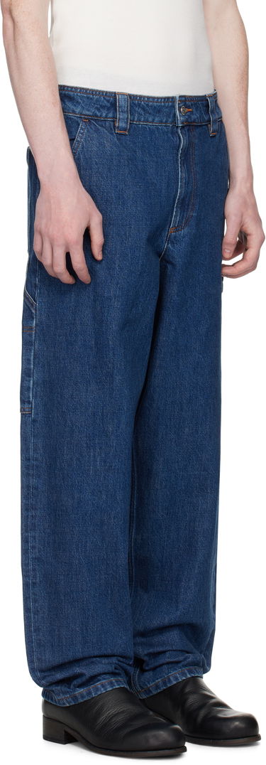 Джинси A.P.C. A.P.C. Fergus Loose Fit Jeans Синій | COHJK-M08500, 1