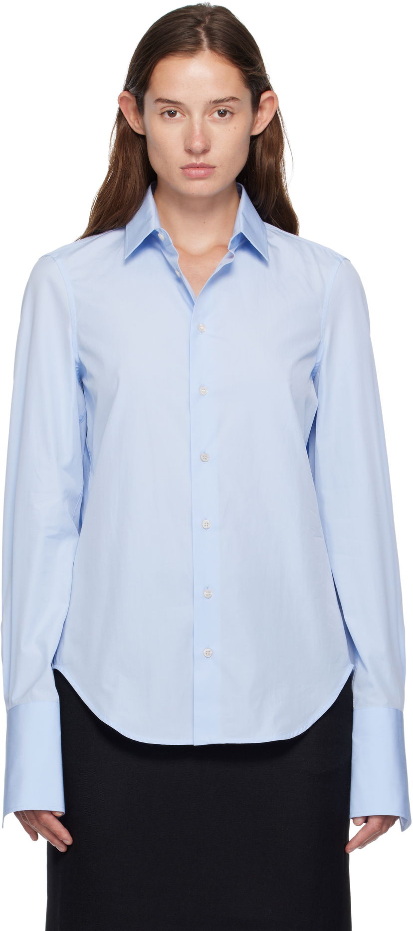 Сорочка WARDROBE.NYC WARDROBE.NYC Classic Shirt Синій | W1135F25CO