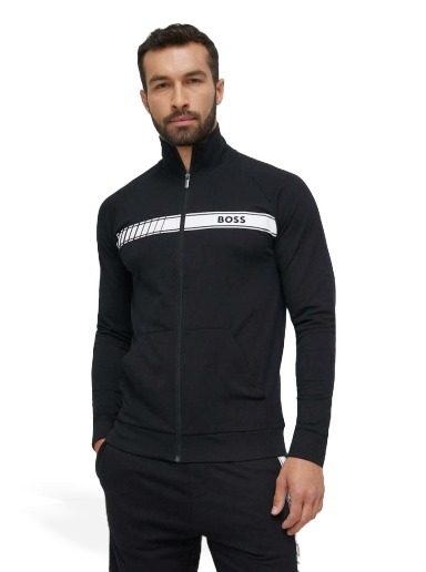 Світшоти BOSS Authentic Full Zip Jacket чорний | 50496746