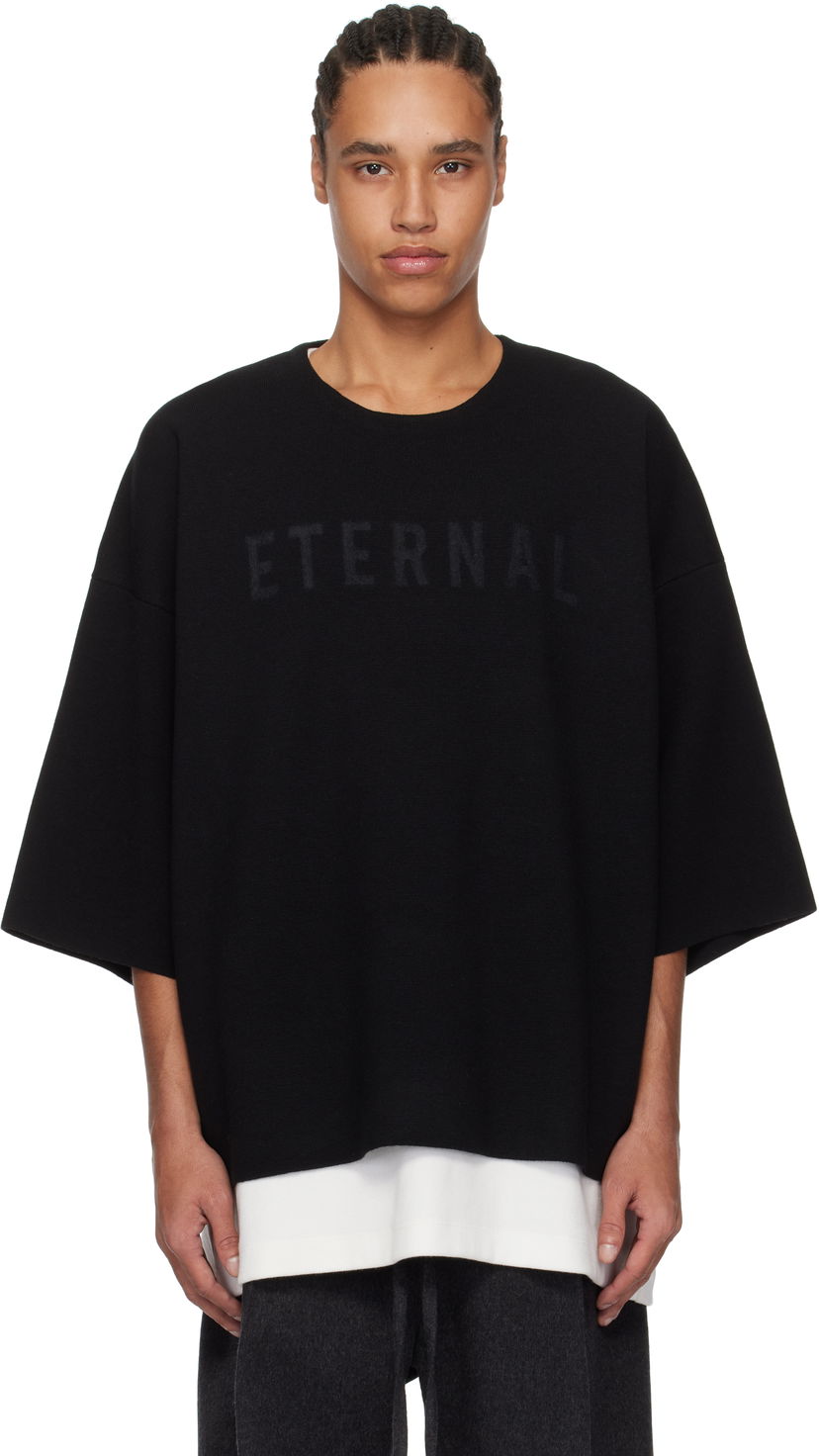 Cветр Fear of God Fear of God 'Eternal' Knit Sweater чорний | FGE220-20021LAW