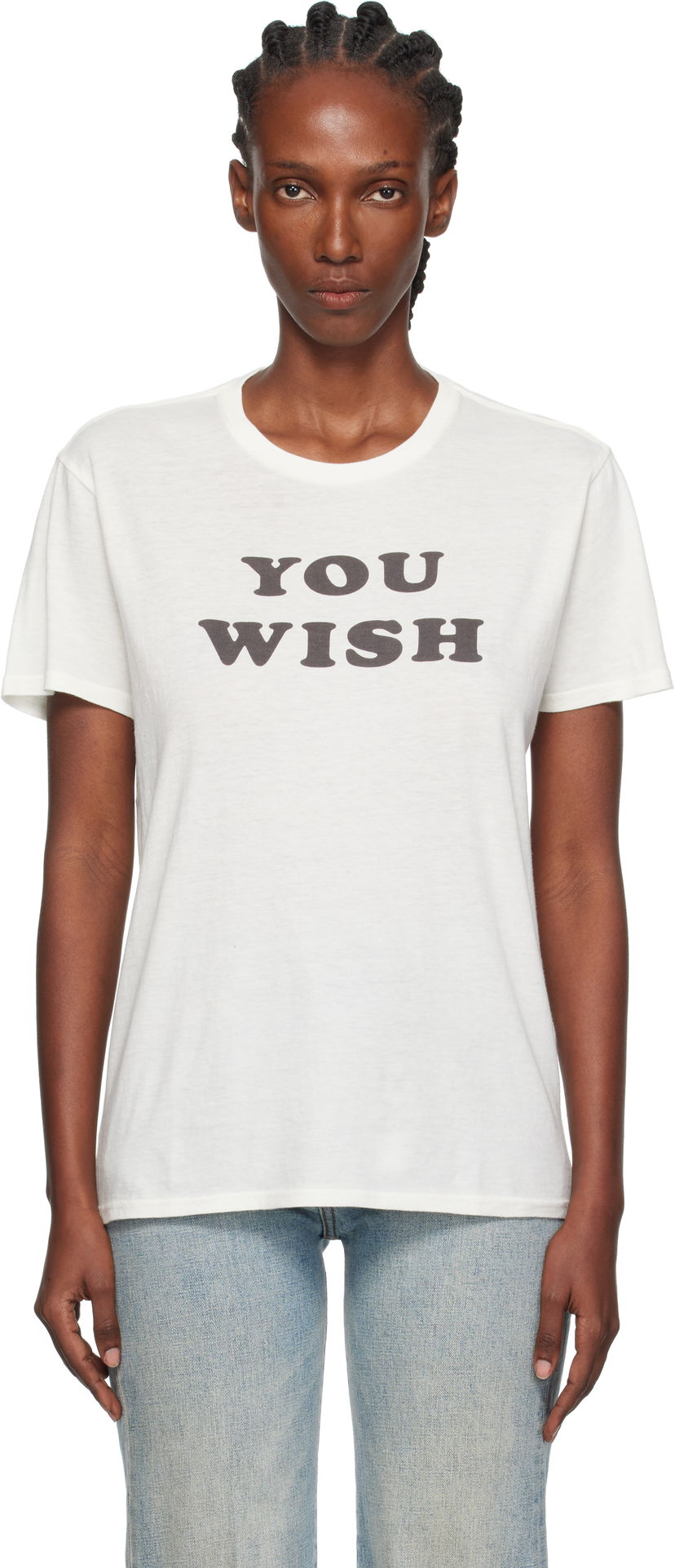 Футболка R13 R13 'You Wish' T-Shirt білий | R13WK001-K127B