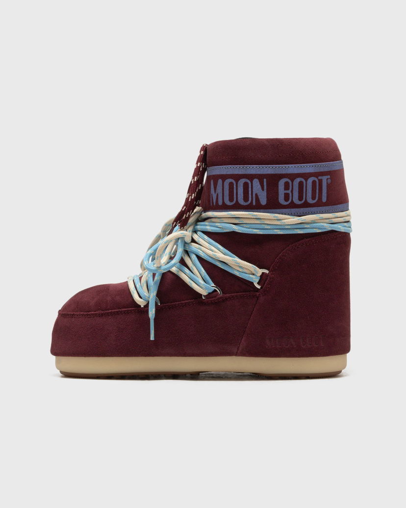 Кросівки та взуття Moon Boot Moon Boot Icon Low Suede Бордовий | 80D1409670-D013