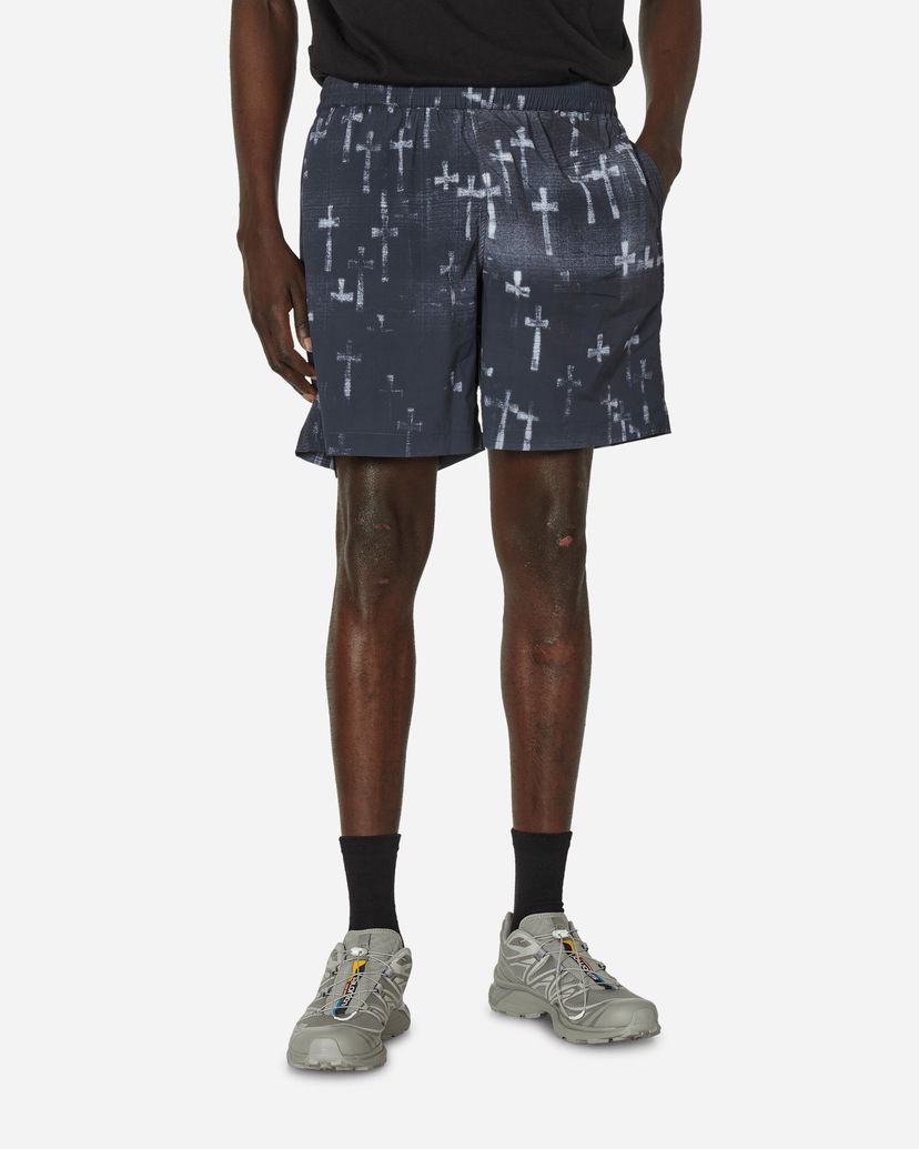 Шорти Aries Graveyard Board Shorts Black чорний | SUAR30100 BLK