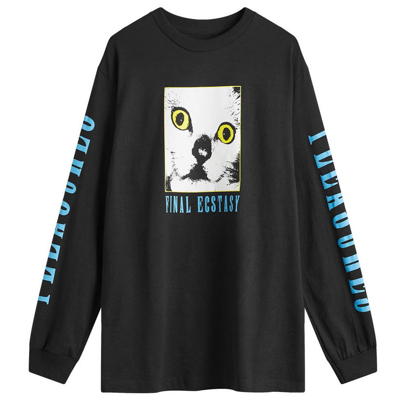 Футболка Pleasures Final Long Sleeve T-Shirt чорний | P24W035-BLACK