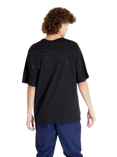 Футболка Reebok Basketball Heavyweight Short Sleeve Pocket Tee чорний | HU2012