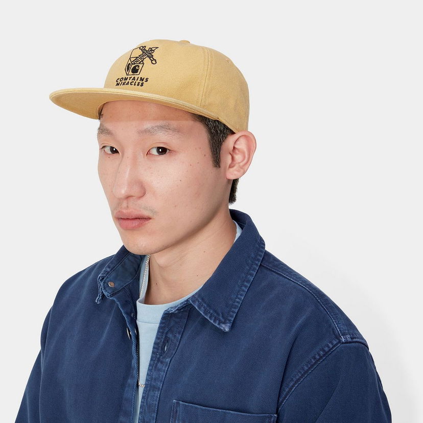 Кепка Carhartt WIP Six-Panel Canvas Cap Жовтий | I033625_6