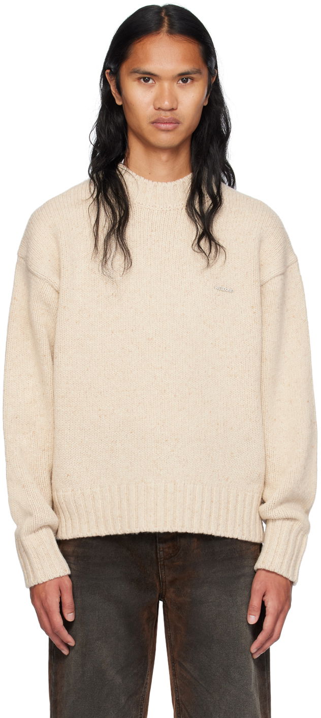Cветр We11done We11done Chunky Knit Sweater бежевий | WD-KT2-24-626-U-BG