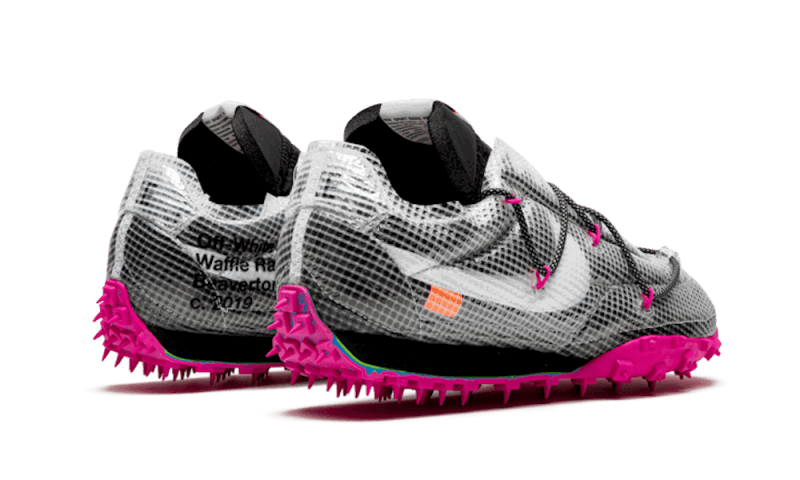 Кросівки та взуття Nike Off-White x Waffle Racer "Black Fuchsia" Різнокольоровий | CD8180-001, 1