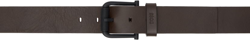 Ремені BOSS BOSS Leather Belt Коричневий | 50512749