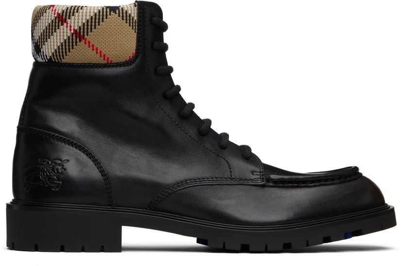 Кросівки та взуття Burberry Rogue Combat Boots чорний | 8115599
