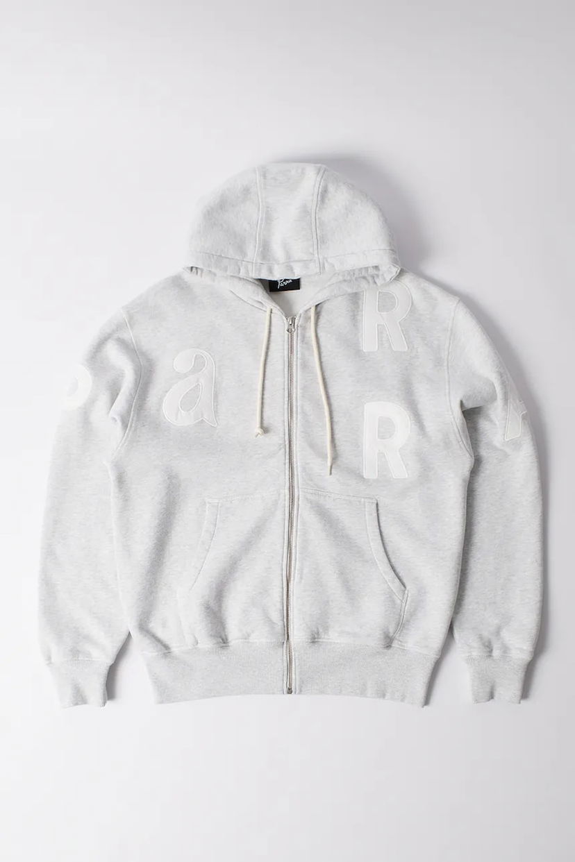 Світшоти By Parra Parra Word Salad Full-Zip Hoodie Сірий | 54130