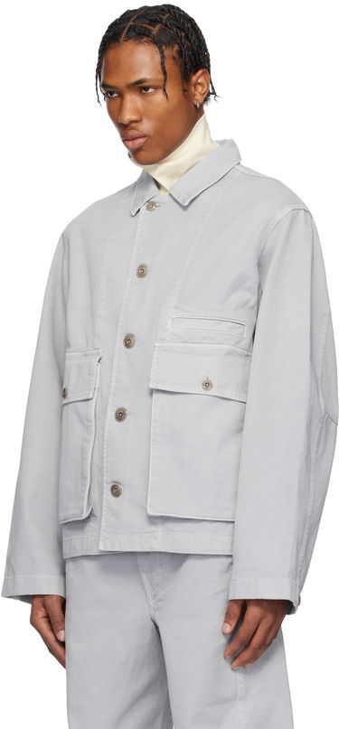 Куртка LEMAIRE Lemaire Boxy Denim Jacket Сірий | OW306 LD1036, 3