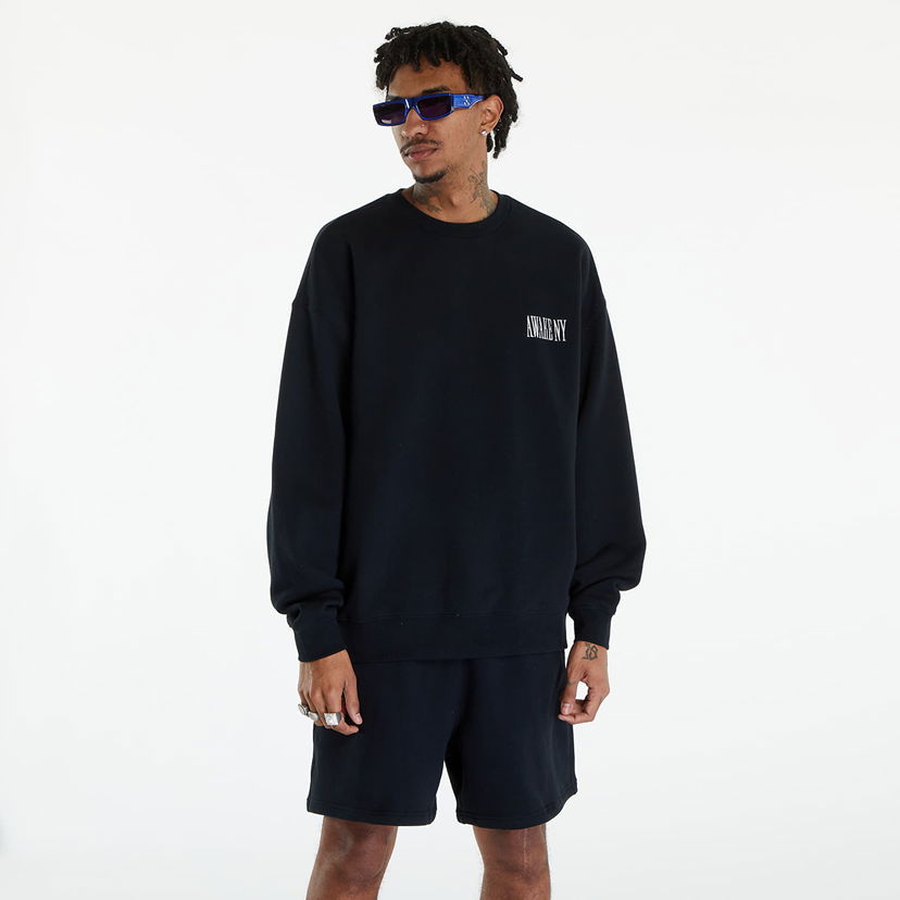 Світшоти Awake NY Awake Crewneck Black чорний | AWK-SP24-CN002-BLK