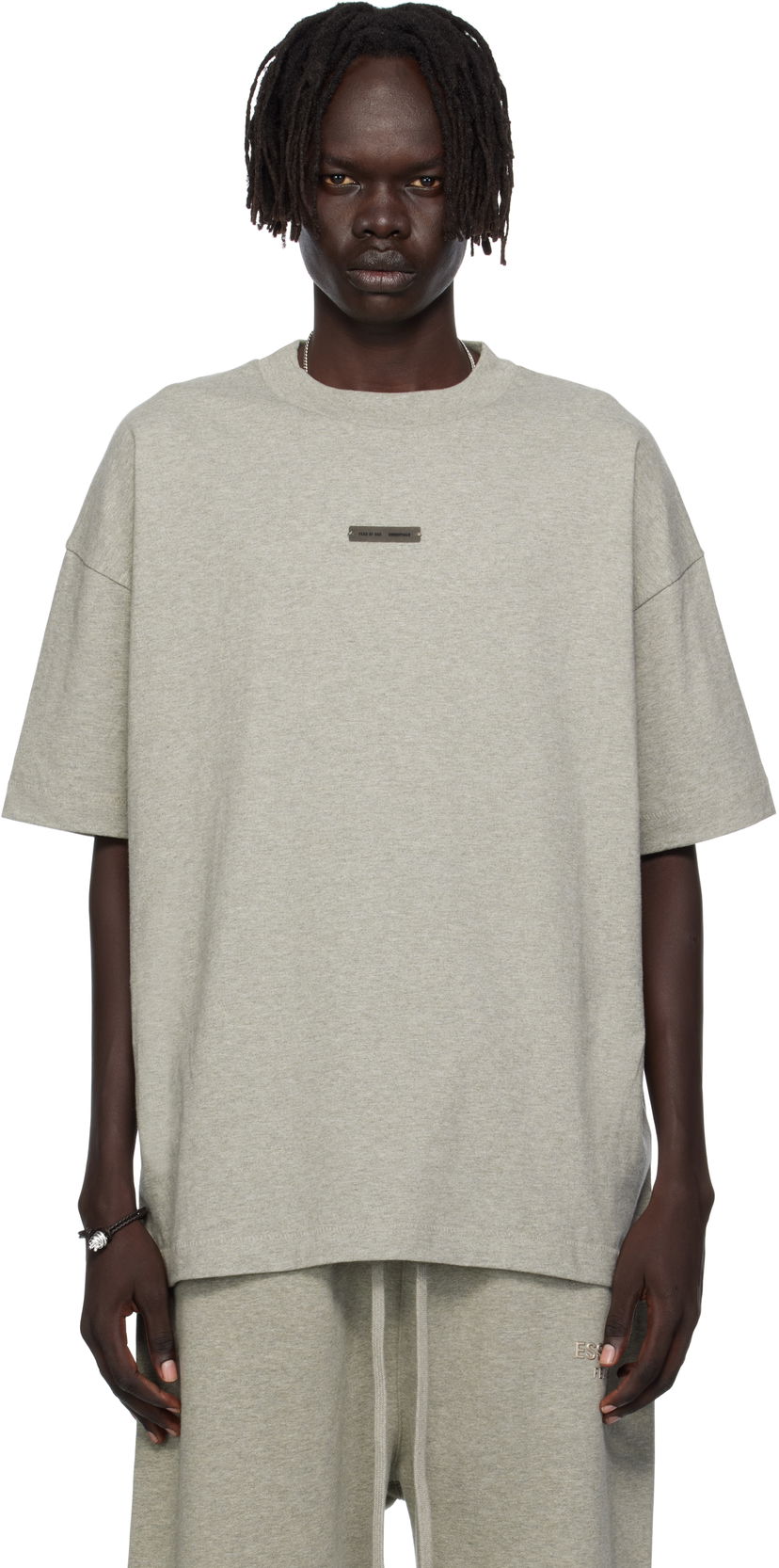 Футболка Fear of God Fear of God ESSENTIALS Classic Fit T-shirt Сірий | 125SP254195F