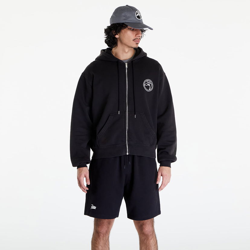 Світшоти Ambush Embroidered Emblem Zip Up Sweatshirt UNISEX чорний | BMBE002S24FLE0011001