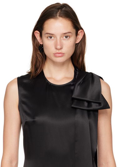 Сережки Simone Rocha Simone Rocha Beaded Creature Single Earring чорний | ERG511 0903, 2