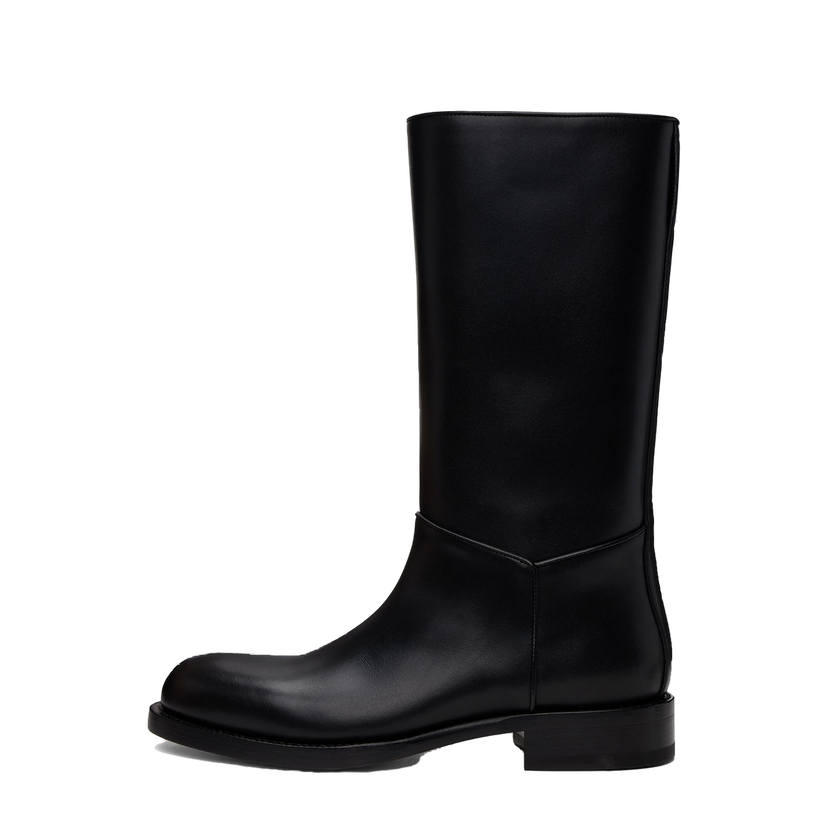 Кросівки та взуття The Row Black Nobilis Riding Boots чорний | F1549-L58