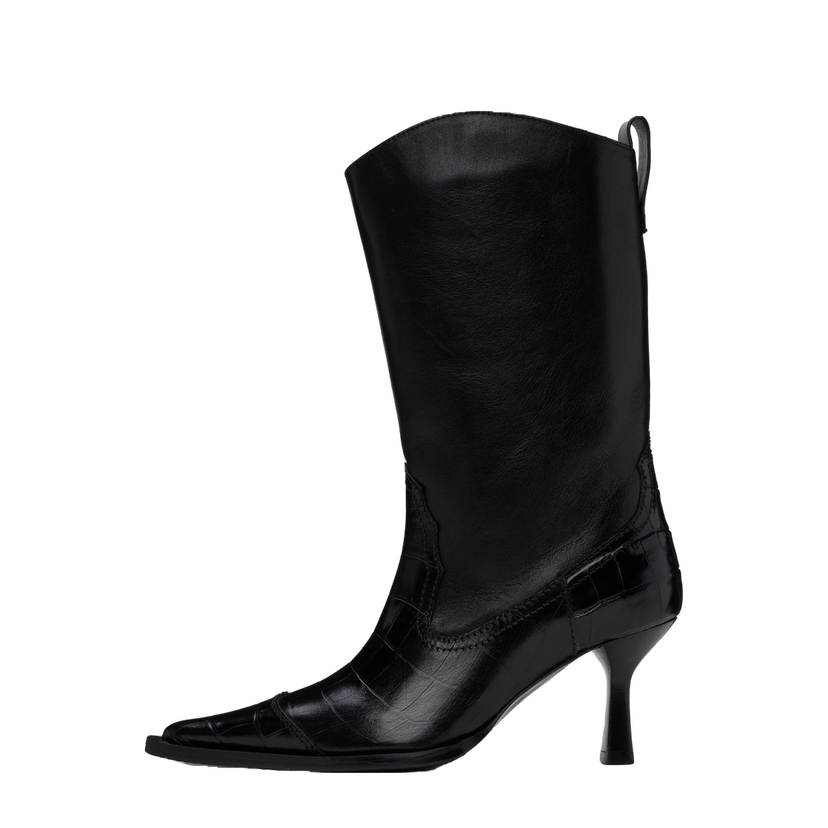 Кросівки та взуття OUR LEGACY Texan Boots чорний | A4247TBSL