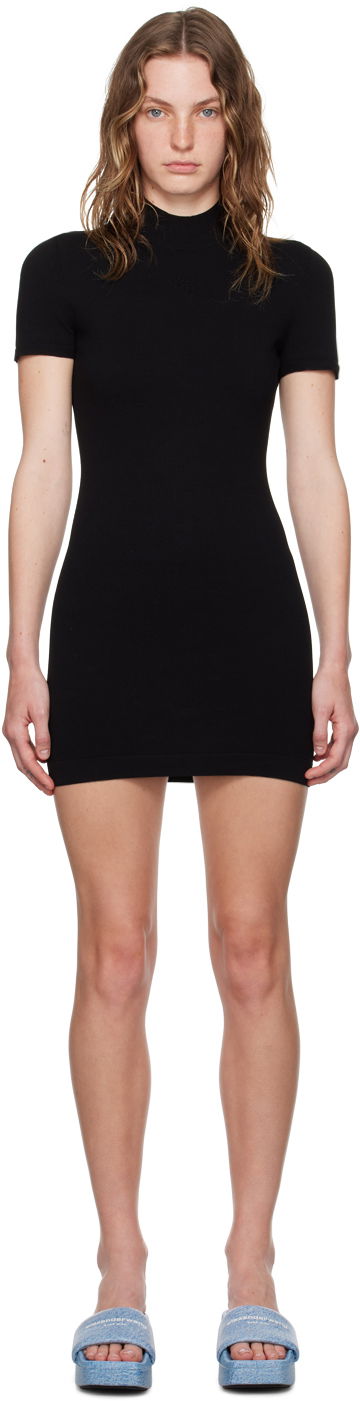 плаття Alexander Wang Alexanderwang.t Embossed Mini Dress чорний | 4KC3246050