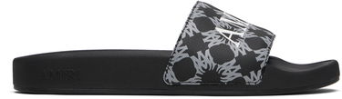 Кросівки та взуття AMIRI MA Quad Canvas Slides чорний | AMFOSL1006, 0